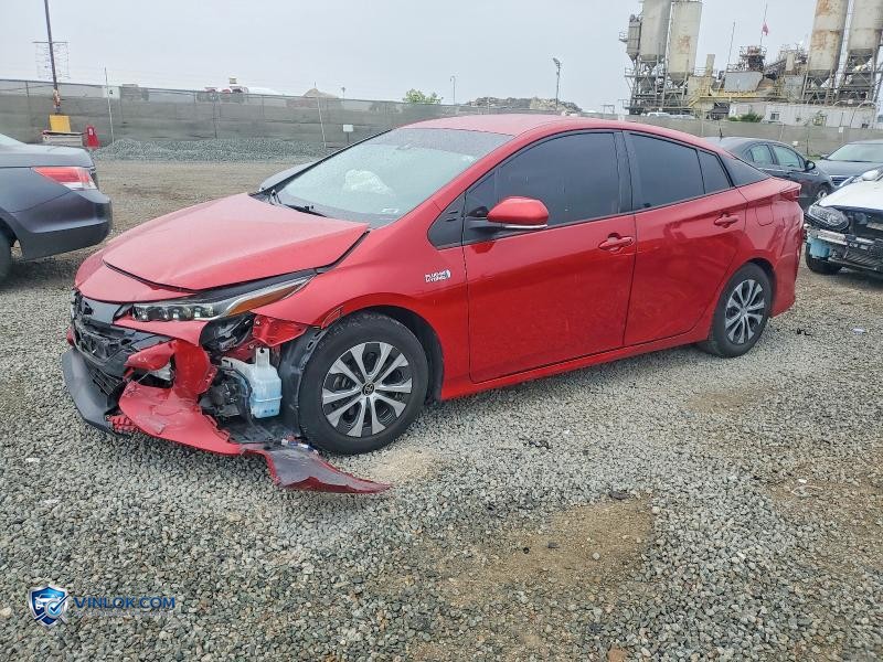 2021 TOYOTA PRIUS PRIME LE – Lot 99280095 auction photo