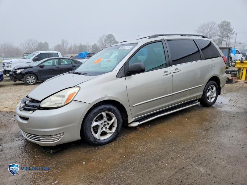 2004 TOYOTA SIENNA LE 8 PASSENGER – Lot 99335305 auction photo