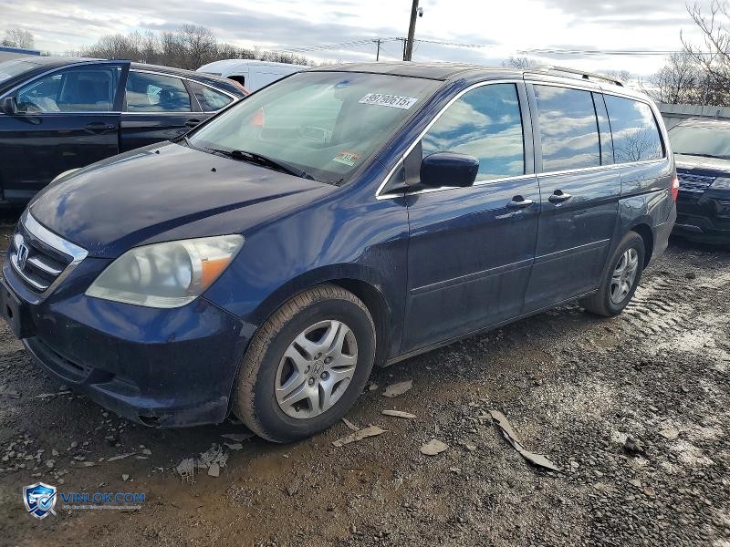 2007 HONDA ODYSSEY EXL – Lot 99790615 auction photo