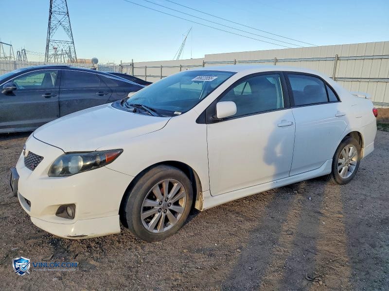 2009 TOYOTA COROLLA BASE – Lot 99922055 auction photo