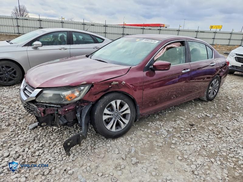 2013 HONDA ACCORD LX – Lot 99922675 auction photo