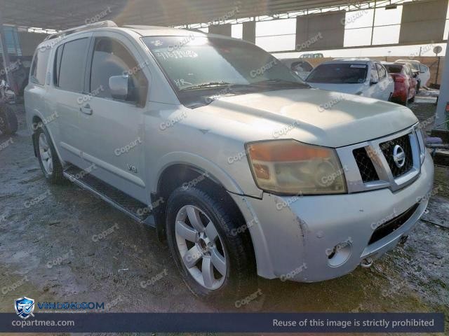 2008 NISSAN ARMADA – Lot 41617866 auction photo