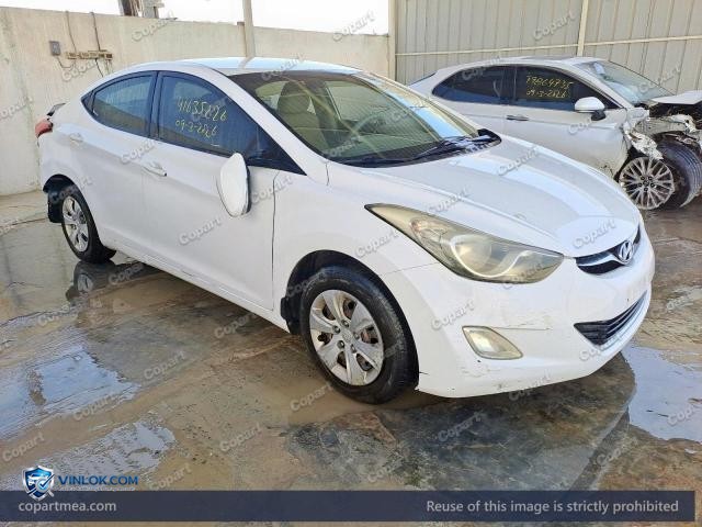 2012 HYUNDAI ELANTRA – Lot 41635226 auction photo