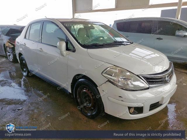 2012 NISSAN TIIDA – Lot 41665256 auction photo