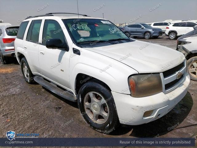 2008 CHEVROLET TRAILBLAZE – Lot 41665496 auction photo