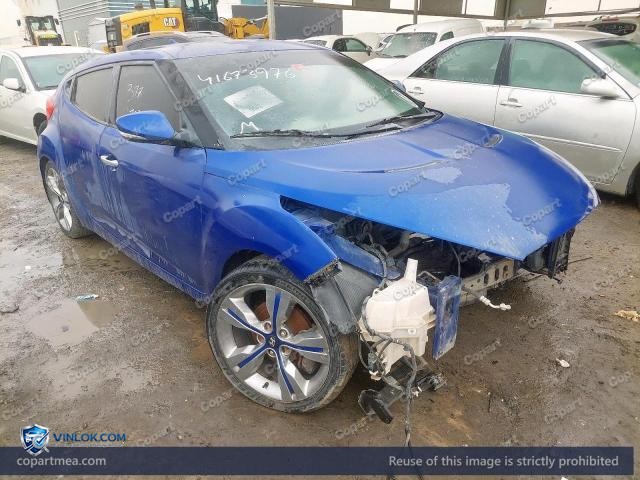2013 HYUNDAI VELOSTER – Lot 41673976 auction photo