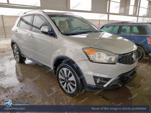 2014 SSANGYONG KORANDO – Lot 41674046 auction photo