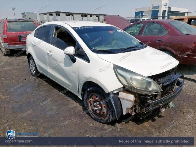 2014 KIA RIO – Lot 41674706 auction photo