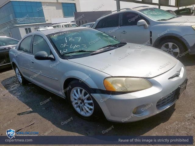 2001 CHRYSLER SEBRING – Lot 42023956 auction photo
