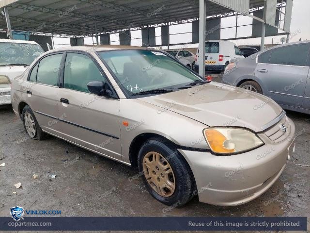 2001 HONDA CIVIC – Lot 42024176 auction photo