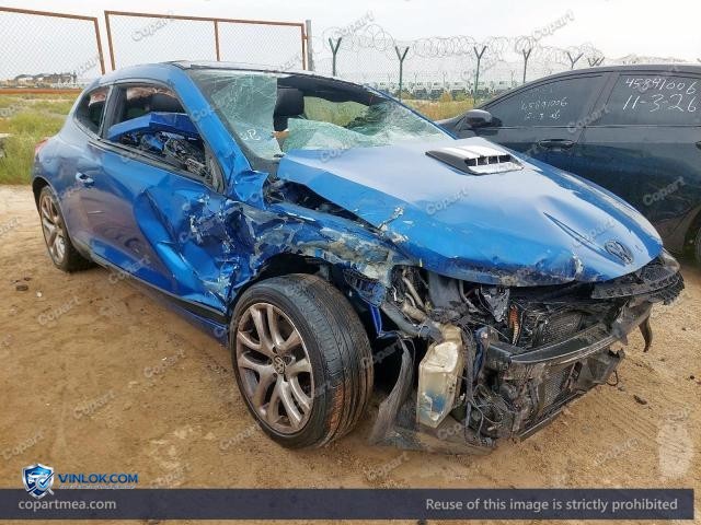2012 VOLKSWAGEN SCIROCCO – Lot 42024596 auction photo