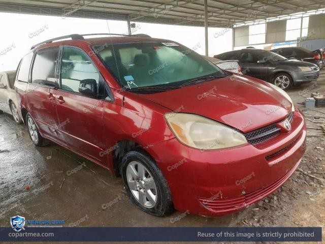 2004 TOYOTA SIENNA – Lot 42024716 auction photo