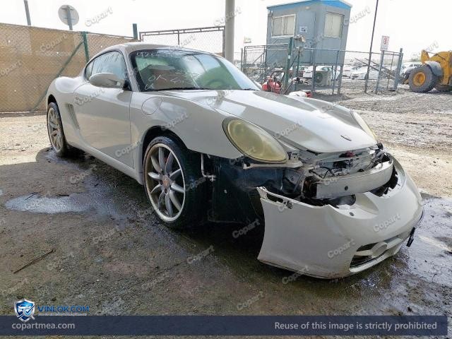 2008 PORSCHE CAYMAN – Lot 42024746 auction photo