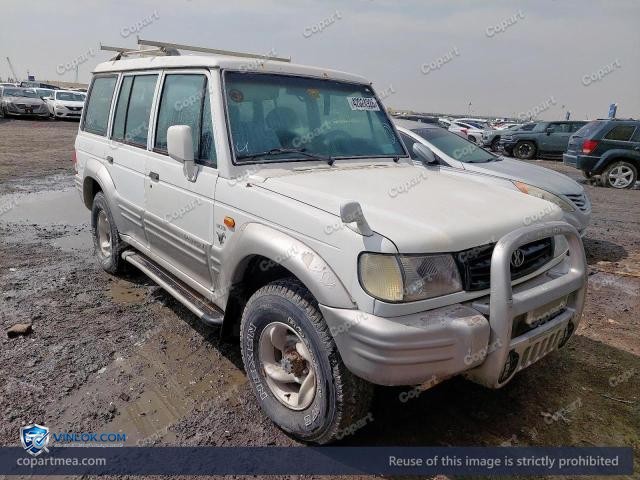 1999 HYUNDAI GALLOPER – Lot 42024926 auction photo