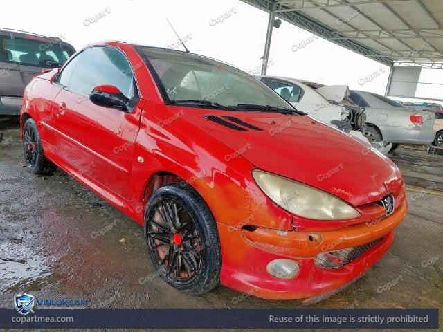 2007 PEUGEOT 206 – Lot 42025066 auction photo