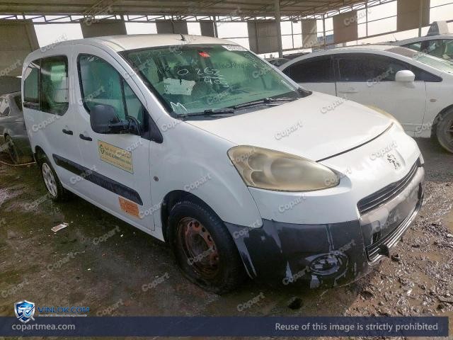 2014 PEUGEOT PARTNER – Lot 42025576 auction photo