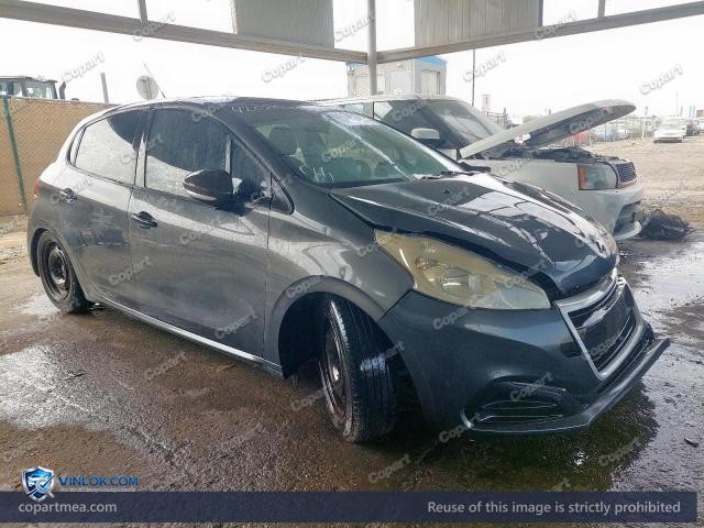 2016 PEUGEOT 208 – Lot 42026006 auction photo