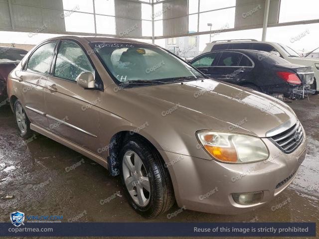 2008 KIA CERATO – Lot 42028266 auction photo