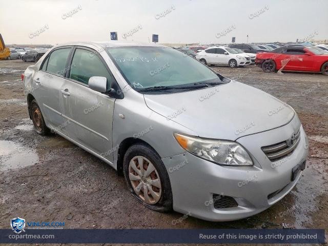 2009 TOYOTA COROLLA – Lot 42029236 auction photo