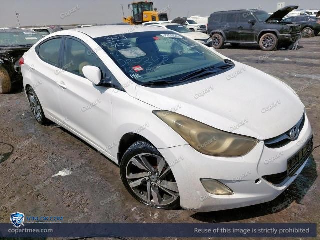 2014 HYUNDAI ELANTRA – Lot 42030026 auction photo