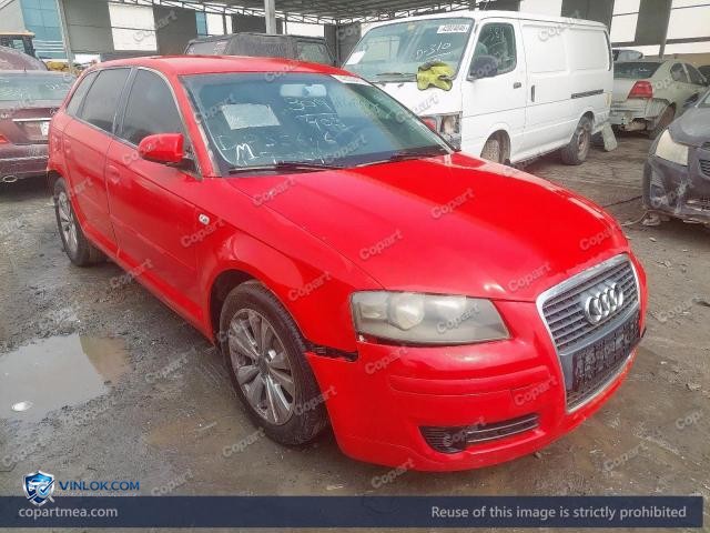 2008 AUDI A3 – Lot 42030476 auction photo