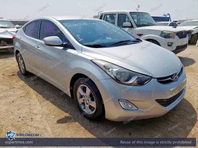 2012 HYUNDAI AVANTY – Lot 45685346 auction photo