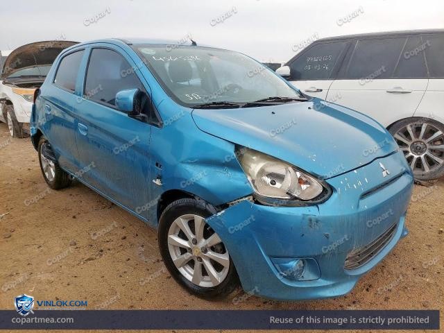 2014 MITSUBISHI MIRAGE – Lot 45685386 auction photo
