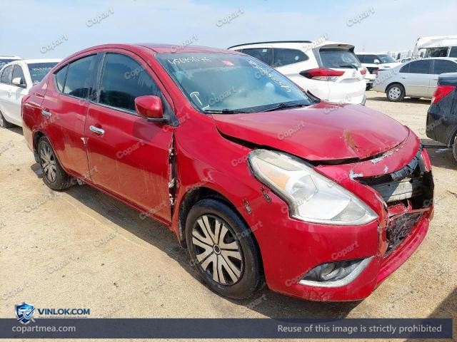 2015 NISSAN VERSA – Lot 45685676 auction photo