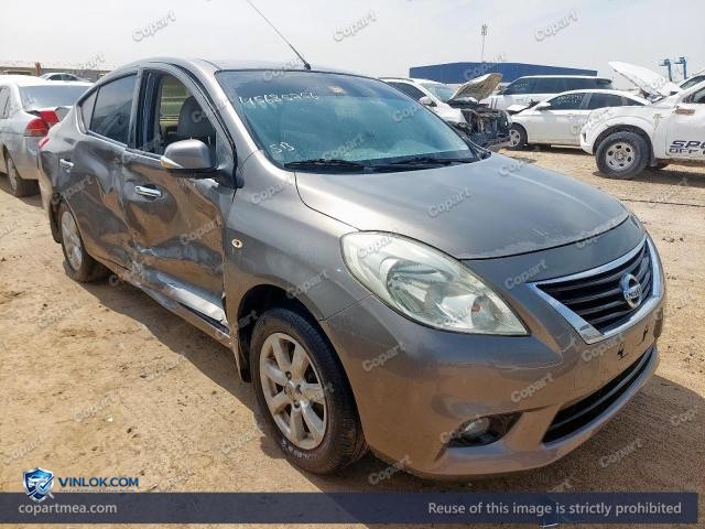 2012 NISSAN SUNNY – Lot 45685756 auction photo