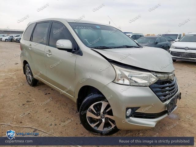 2016 TOYOTA AVANZA – Lot 45686216 auction photo