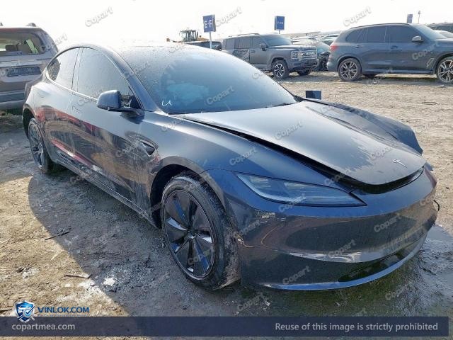 2024 TESLA MODEL 3 – Lot 45891936 auction photo
