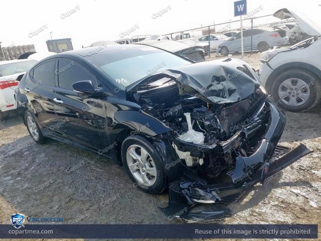 2014 HYUNDAI AVANTE – Lot 45897646 auction photo