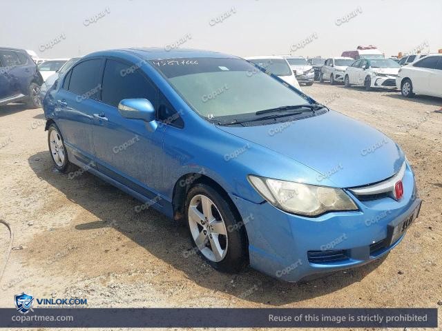 2008 HONDA CIVIC – Lot 45897666 auction photo