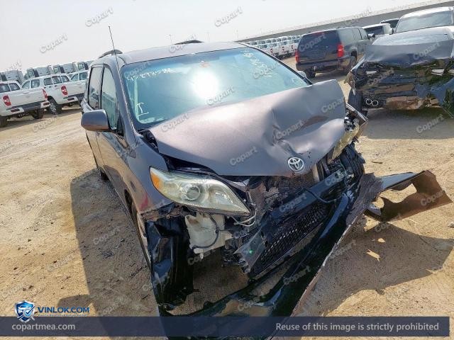 2011 TOYOTA SIENNA LE – Lot 45898586 auction photo