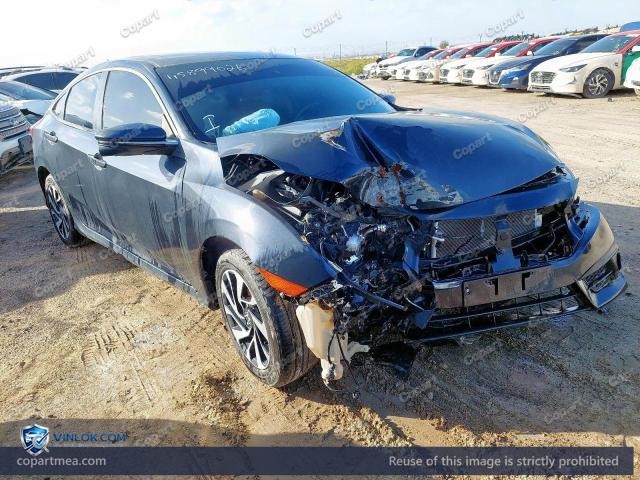 2017 HONDA CIVIC – Lot 45899026 auction photo