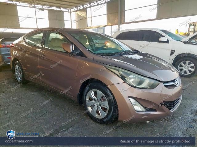 2015 HYUNDAI ELANTRA – Lot 45899256 auction photo