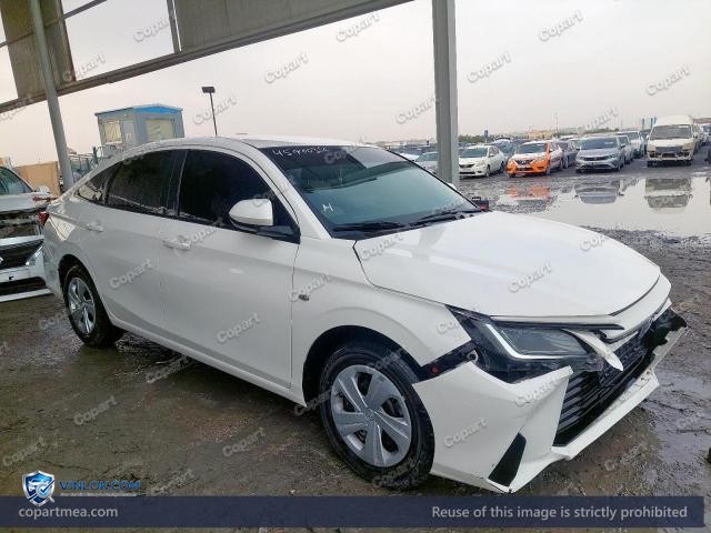 2024 TOYOTA YARIS – Lot 45900356 auction photo