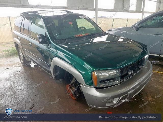 2002 CHEVROLET TRAILBLAZE – Lot 46070406 auction photo