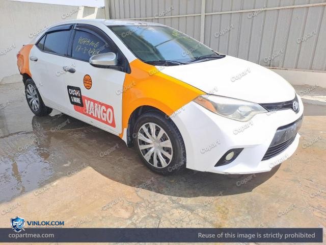 2014 TOYOTA COROLLA – Lot 46073106 auction photo