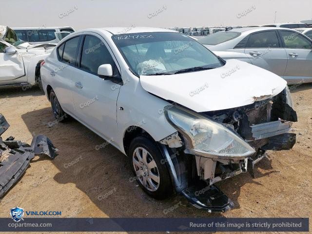 2019 NISSAN SUNNY – Lot 46247856 auction photo