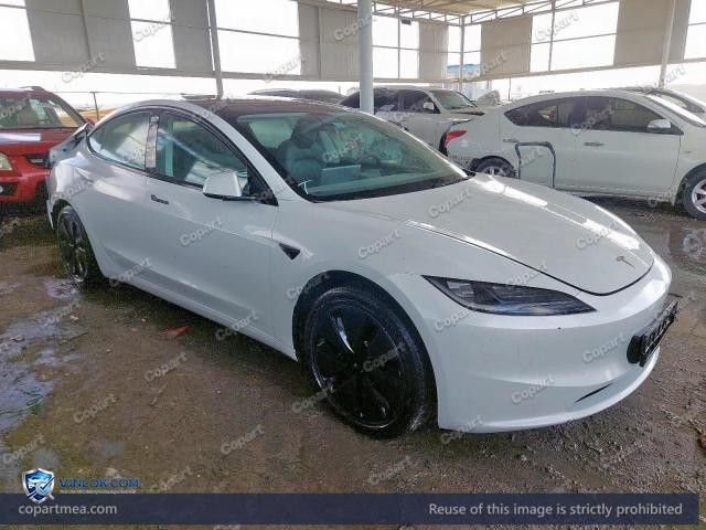 2024 TESLA MODEL 3 – Lot 46413226 auction photo