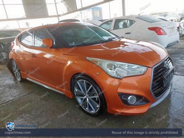 2016 HYUNDAI VELOSTER – Lot 46593626 auction photo