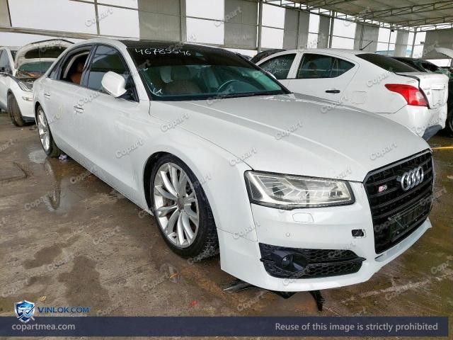2016 AUDI A8 – Lot 46785546 auction photo