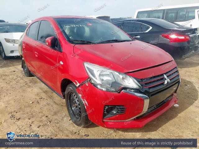 2022 MITSUBISHI MIRAGE – Lot 46785716 auction photo
