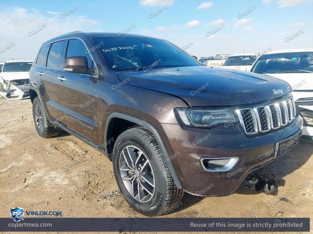 2017 JEEP GRAND CHER – Lot 46787206 auction photo