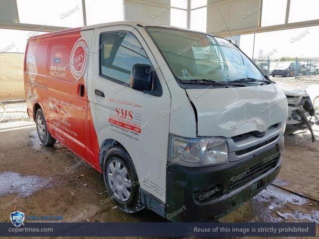 2009 TOYOTA HIACE – Lot 46963846 auction photo