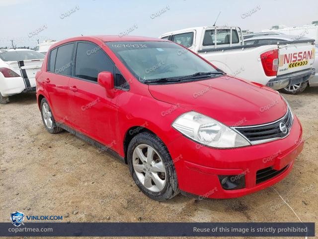 2013 NISSAN TIIDA – Lot 46964536 auction photo