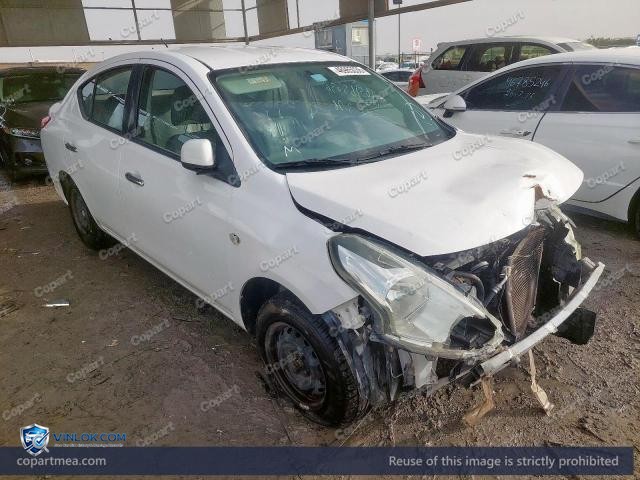 2018 NISSAN SUNNY – Lot 46965036 auction photo