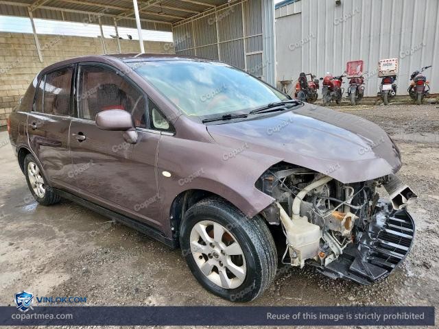 2009 NISSAN TIIDA – Lot 46965436 auction photo