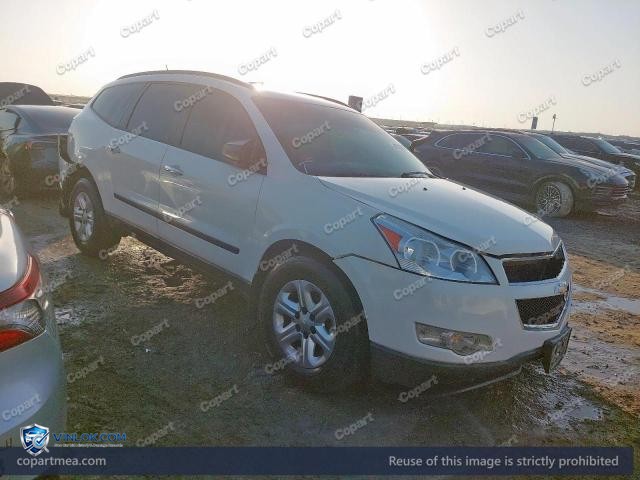 2012 CHEVROLET TRAVERSE – Lot 47338036 auction photo